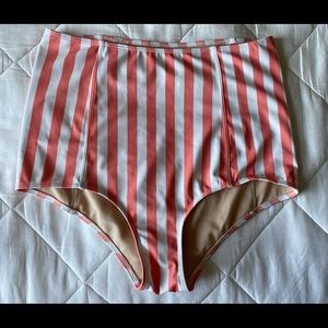 Kortni Jeane Peach Stripes
